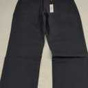 AMY ZHU Mens Classic-Fit Casual Stretch Straight Pant (33W x 34L, Navy)