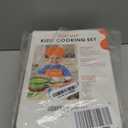 Vinino 11-Piece Kids Baking&Cooking Set  Real Baking Utensils with Cookbooks for Children, Toddler Safe Montessori Kitchen Accessories-Gift for Young Chefs Girls Boys Ages 6+