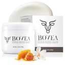 BOVEA Whipped Tallow Honey Balm  Grass-Fed Beef Tallow for Skin, Face & Body  Tallow Moisturizer with Manuka Honey & Organic Jojoba Oil  Natural Cream for All Skin Types  3.24oz