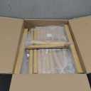 Pureegg Metal Arch Backdrop Stand Set - Set of 2 (7.2ft/6.0ft), Gold Wedding Stand with Stable Base, Elegant Backdrop Cover for Party, Birthday, Baby Shower, Graduation, Easy to Assemble