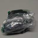 WUPIOS 36Inch Emerald Green Christmas Tree Skirt Sparkly Xmas Tree Skirt Cover Unique Sequence Xmas Tree Collar for Artificial Trees Halloween Tree Carpet for Christmas Home Indoor Outdoor Party Decor