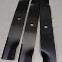 M128485 Mower Blades Fit for John Dee re 60" Deck, M131958 High Lift Blades Fit for John Dee re 60in Lawnmower 737 757 4210 4310, Replace for M144196 M163983 TCU15881, 3 Pack