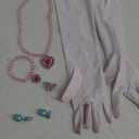 Hansooncood Princess Peach Costume Adult Super Borthers Costume Women Halloween Pink Medium