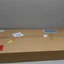 Height Adjustable Overbed Table with Wheel and Charging Station, Tiltable Desk C Shaped End Table for Couch, 2-Tier Overbed Bedside Desk with Storage Shelve for Living Room Bedroom