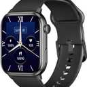 COCO BT2-Z Bluetooth Smartwatch for Seniors Men and Women, Personal Emergency PERS, Health Monitor, Heart Rate, Blood Oxygen Measuring, Fall Detection, Medication Reminder (Midnight)