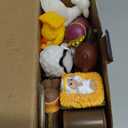 COOLTUNE Nativity Set for Kids  25 Piece Christmas Nativity Playset with Figures, Soft Rubber Jesus Story Play Toys for Toddlers, Children, Baby Girls Boys Ages 1 2 3 4 5 6+ at Home & Sunday School