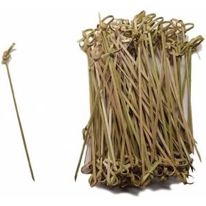 For 4x 50pc BBQ Appetizer Martini Bamboo Picks Skewers 6in