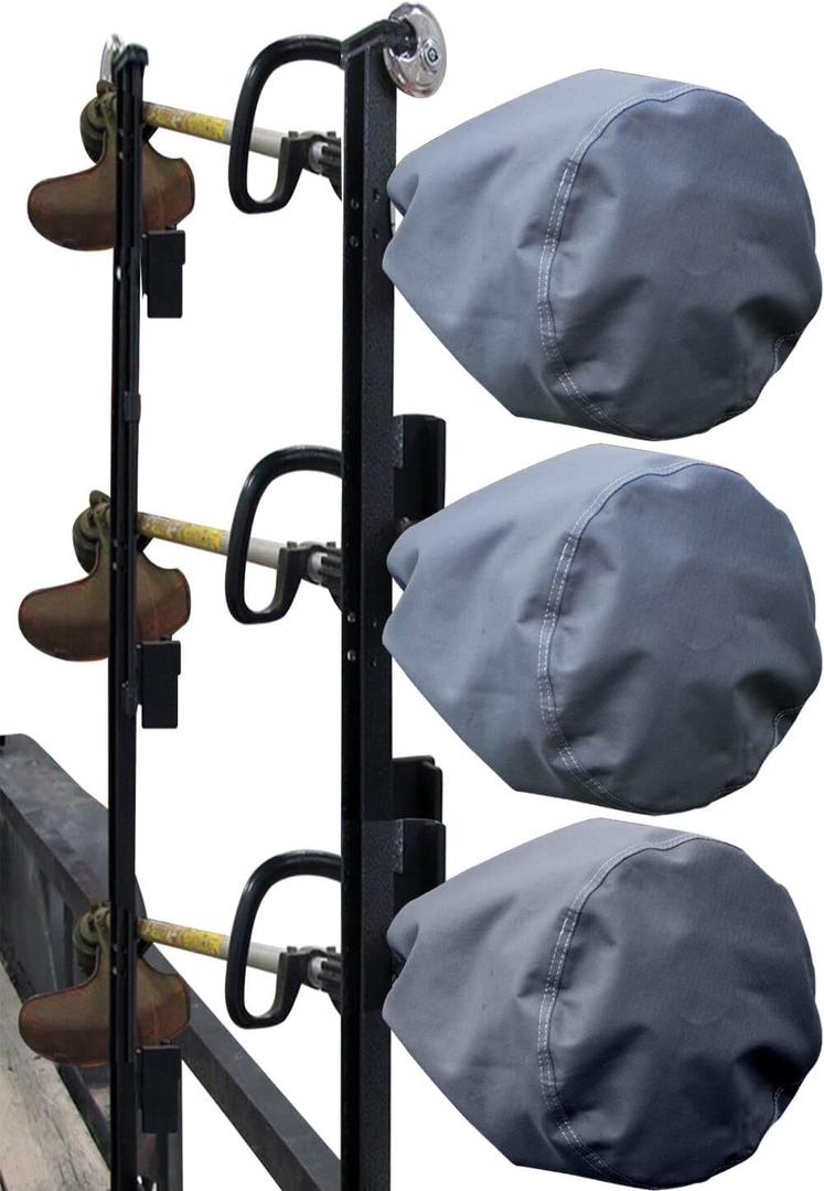 Trimmer Cover Engine Waterproof Cover -Fits Most STIHL, Echo, Husqvarna, Shindaiwa & Others Alike String Trimmers (3 Pack (Grey))