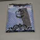 Gardenwed Women's Vintage Dress Sleeveless Cocktail 1950s Dresses Retro Tea Party Swing Light Blue Small White Dot L