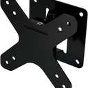 IFCASE Easy Installation Small TV Monitor VESA Wall Mount Fits 13-32 Inch LCD/LED Screen (Black)