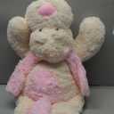 MorisMos Giant Dog Stuffed Animals, 31inch Large Stuffed Dog Plush Soft Big Puppy Pillow Gifts for Kids, Teens, Girls, Pink