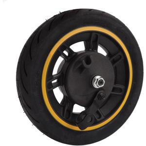 Scooter Replacement Front Wheels, 60/70 6.5inch Wheel Rim Replacement Front Tire with Inner Tube for Ninebot 9 G30 Electric Scooter Tire Wheel Hub Set Replacement