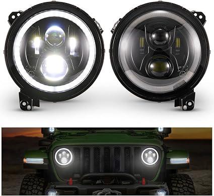 Kiwi Master LED Headlights for 2018-2026 Jeep Wrangler JL/Jeep Gladiator