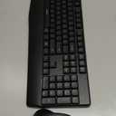 Seenda Wireless Bluetooth Keyboard and Mouse Combo, COE200 Ergonomic Wireless Keyboard Mouse with Wrist Rest, Multi-Device Connection, Full-Size, Compatible for Computer/Laptop/Mac/MacBook, Black