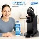 Sylvan Hills Descaling Solution Compatible with Keurig | Free Cleaning Cloth | 12 Month Supply | Made in the USA | Descaler for all Keurig Machines | 32 Oz | Coffee Machine Cleaner for Coffee Makers