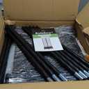 Kalolary 170CM Raised Garden Bed with Metal Trellis, Large Plastic Planter Box with Drainage Hole on Wheels Tomato Planters Climbing Trellis Outdoor Indoor for Climbing Plants Vegetable Flowers Vine