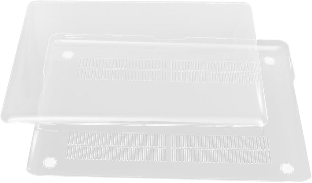 Gadpiparty Slim Fit Laptop Shell Cover Clear Notebook Protector Laptop Case with Ventilation with type c port