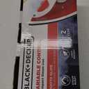 BLACK+DECKER Variable Control Compact Iron, TrueGlide Premium Nonstick Soleplate, Ergonomic Mist/Steam Burst, Red