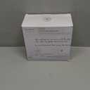 Getstar Hand and Dish Soap Dispenser Set, Ceramic Soap Dispenser for Bathroom and Kitchen with Rust Proof Pump and Tray, Set of 2 (White Pump w/Brush)