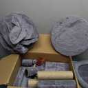 42.5'' Cat Tree for Indor Cats, Multifunctional Cat Tower with Cozy Condo, Perches, Scratching Posts and Hammock, Grey…