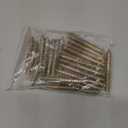 uxcell M6 Hanger Bolts Length 2"(50mm) Double Headed Bolts Self-Tapping Screw 6mm Wood Joint Furniture Legs 40pcs