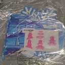 BenLouis 3 Tier Frozen Cupcake Stand - Frozen Birthday Party Supplies Winter Wonderland Baby Shower Cake Table Decoration Snowflake Cupcake Holder for Girl Kids Winter Blue Princess Party Favor