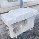 Outdoor AC Condenser Cover for Outside Unit, Mini Split Compressor Cover Durable 4mm Plastic Universal Top mounting Air Conditioner, Protector from Rain, Snow, Sun & Debris36x16.1in
