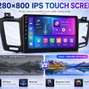 4+64GB Android Car Radio Stereo for Toyota RAV4 2013-2018: 10.2" 1280 * 800 Touchscreen Wireless Carplay Android Auto Backup Camera Mirror Link GPS Bluetooth 5G WiFi FM DSP RDS