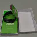 FITVII FINO 2 Slim Fitness Tracker, Smart Watch with Blood Oxygen, Sleep Monitor, 24/7 Heart Rate & Blood Pressure, IP68 Waterproof Health Activity Trackers with Calories Step Counter for Women Men (Black)