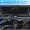 T TGBROS Windshield Sun Shade for Honda Odyssey 2018-2021 2022 2023 2024 Car Window Shades Thicken UV Block and Blackout Privacy Foldable Sunshades 8PCS Accessories Keep Cool Sun Visor Covers