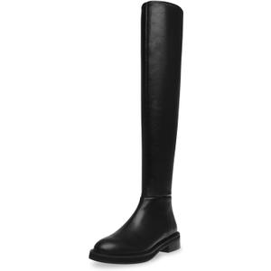 Steve Madden Women's Leza Knee High Boot (9.5, Black)