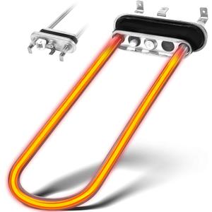 AEG33121501 Washing Machine Heating Element Heater Assembly Compatible with LG Kenmore WM3770HVA WM2501HWA, 120V 1000W Washer Heating Element & Thermistor Replace AEG33121514 AEG33121526 AEG33121528