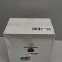 U-QE 60PCS Amber Plastic Plates - Clear Brown Plastic Plates Disposable Heavy Duty - Disposable Plates for Party Including 30PCS 10'' Dinner & 30PCS 7'' Dessert