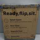 Jool Baby Quick Flip Toilet Seat with Built-in Potty & Splash Guard for Toddler Training, Slow Close (Elongated)