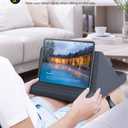 Lamicall Tablet Pillow Stand, Pillow Soft Pad for Lap - Tablet Holder Dock for Bed with 6 Viewing Angles, Great Gifts, for 4-13" Tablets, Like iPad Pro 11, 13, Air, Mini, Kindle, Galaxy Tab, E-Reader
