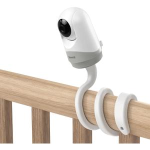 HOLACA Flexible Twist Mount for Hellobaby HB6550/HB65/HB66/HB248, Blemil Baby BL9052-2,JUAN2215 and VTimes302 Baby Monitor Camera Stand Bracket for Crib Without Tools or Wall Damage(Twist Mount)