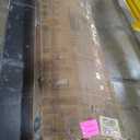 Zinus Full Maya Upholstered Bed Frame with Asymmetric Headboard, Durable Wooden Slats, Sturdy Framework, Noise Free Sleep, No Box Spring Needed, Easy Assembly, Eco Friendly Packaging, Dark Grey