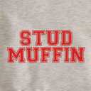 GLIGLITTR Toddler Baby Boy Valentines Sweatshirt Outfit Long Sleeve Stud Muffin Letter Print Pullover Shirt Clothes (Gray)