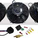 ALLOYWORKS Performance Full Aluminum Radiator+Shroud Fans+Relay For 1991-2001 Jeep Cherokee XJ 4.0L Comanche L4 L6 Off Road