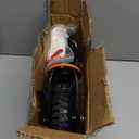 1Pack Heavy Duty Fence 6inch Gate Wheel with Brake, 360 Degree Rotation, Spring Shock Absorbing, Black, Rubber & Metal, 500LB Capacity