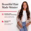 REVLON SmoothStay 1 1/2 Inch Curling Iron, Coconut Oil Infused Ceramic Curling Wand with Tourmaline Ionic Technology, Loose Soft Curls, Enhanced Shine, Reduced Frizz