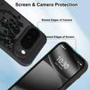OOK Magnetic Case Fit for Google Pixel 10 Pro 6.3 Inch, Black Floral