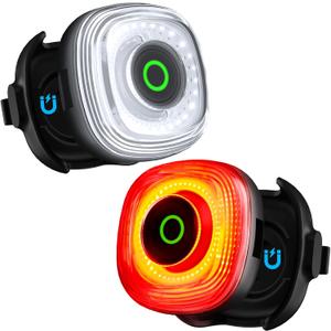 Magicshine SEEMEE Magnetic Rear Bike Lights,USB-C Rechargeable FTR LightSync Control Technology, IPX6 Waterproof Safety Rear Bicycle Lights, Cyclist Gifts for Men & Kids