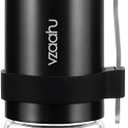 Vzaahu Portable Manual Coffee Grinder - Adjustable Ceramic Burr with Fast Grinding, Compact & Lightweight for Camping, Hiking, Travel - Perfect for French Press, Americano Lovers