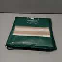 2 x OTOSTAR Set of 4 Waterproof Throw Pillow Covers 16x16 Inch Farmhouse Geometric Square Pillow Cases for Couch Patio Furniture Balcony Garden Outdoor DecorationGeometry70-Black