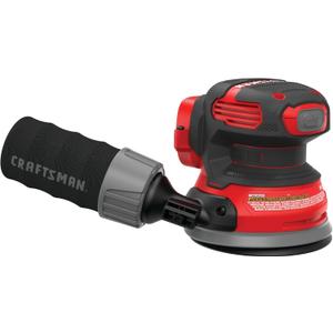 CRAFTSMAN V20 Orbital Sander, Cordless, 12,000 OPM, Bare Tool Only (CMCW220B)