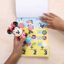 Melissa & Doug Sticker Wow! 24-Page Activity Pad and Sticker Stamper, 300 Stickers, Arts and Crafts Fidget Toy Collectible Character Disney Minnie Mouse - for Kids Ages 3+ - FSC Certified