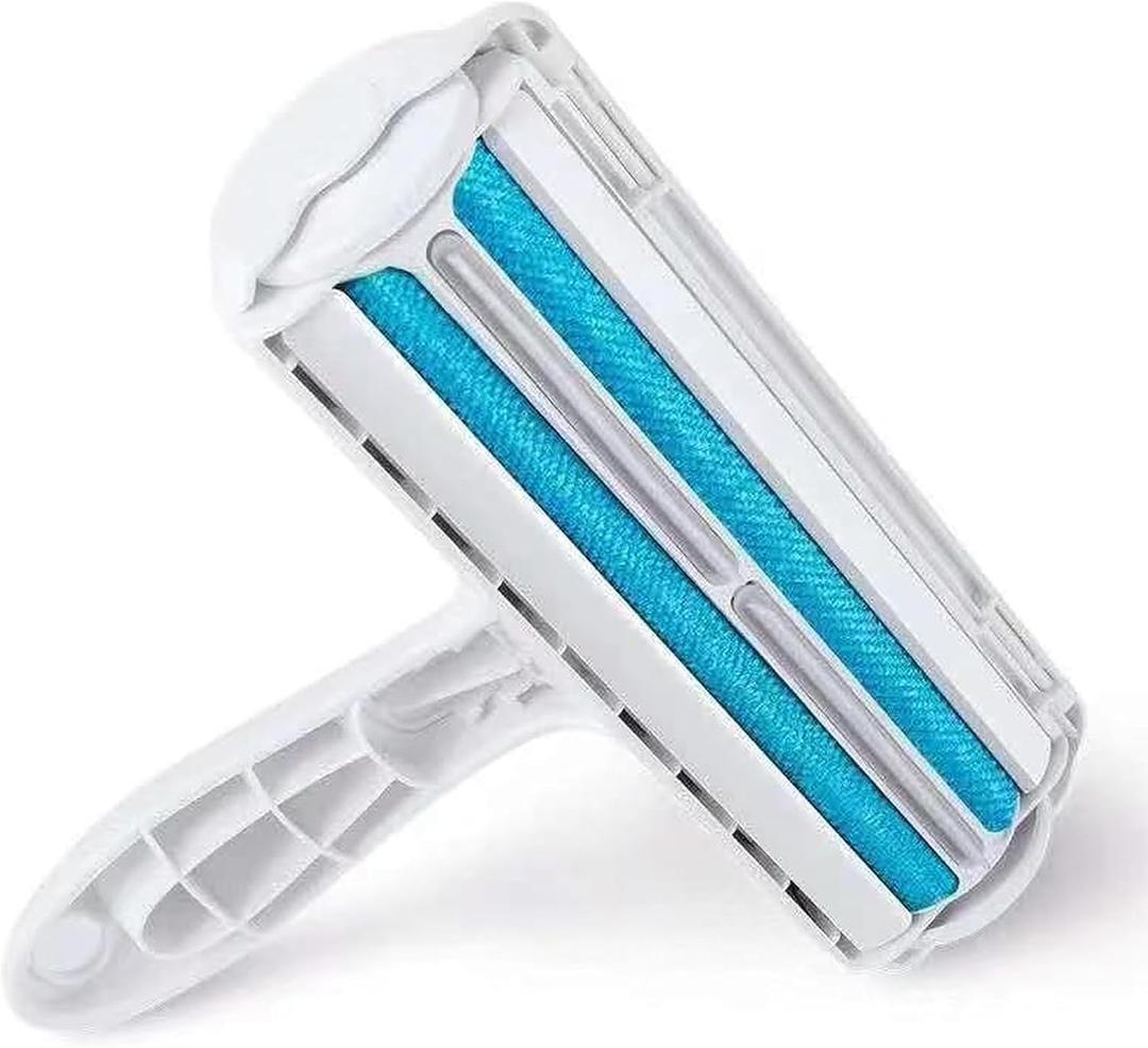 Guo's hyekbe Pet Hair Remover, Portable Reusable Cat and Dog Hair Remover for Furniture, Couch, Carpet, Car Seats or Bedding, Perfect Dog Fur Remover Tool (Blue)