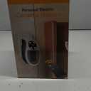 Plug in Small Space Heater for Indoor Use 450W, Wall Outlet Electric Heater with Remote, 12H Timer & LED Display, PTC Ceramic Fast Heat Safely for Bedroom Bathroom Office