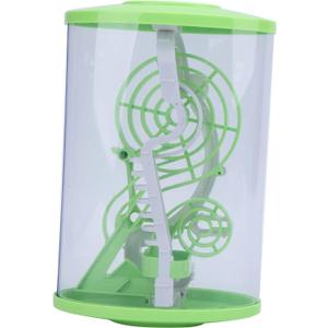 Creative Plastic Puzzle Maze Ball Durable 3D Maze Toy Parent Child Interactive Toy (Green)
